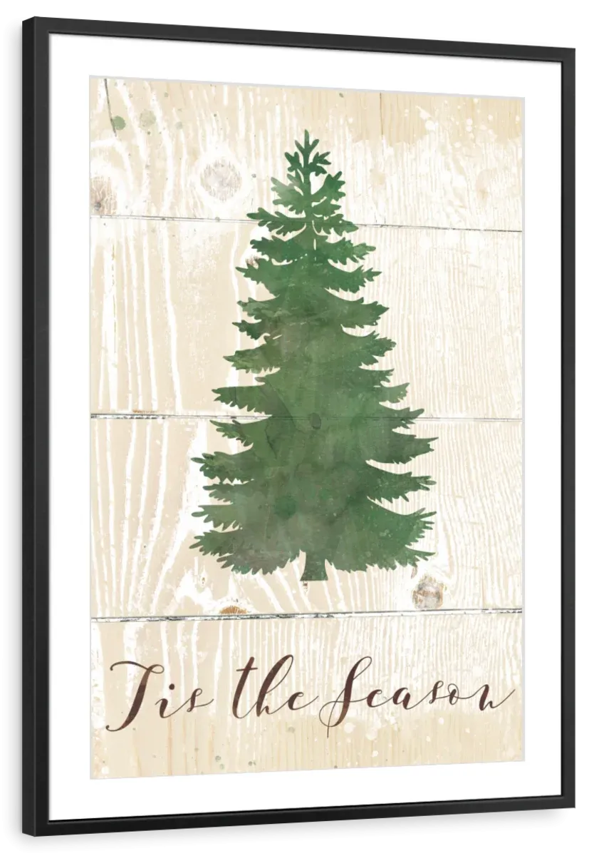 'Tis The Season Pine Wall Art