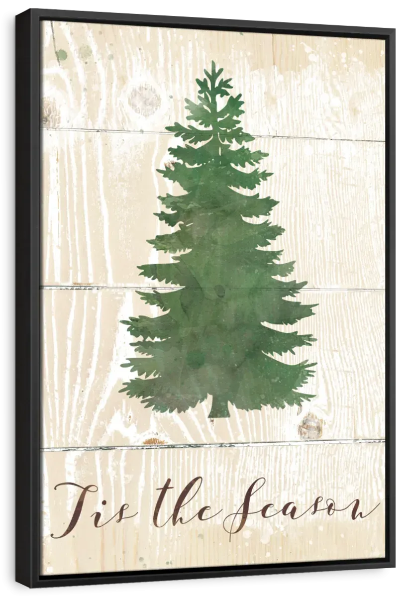 'Tis The Season Pine Wall Art