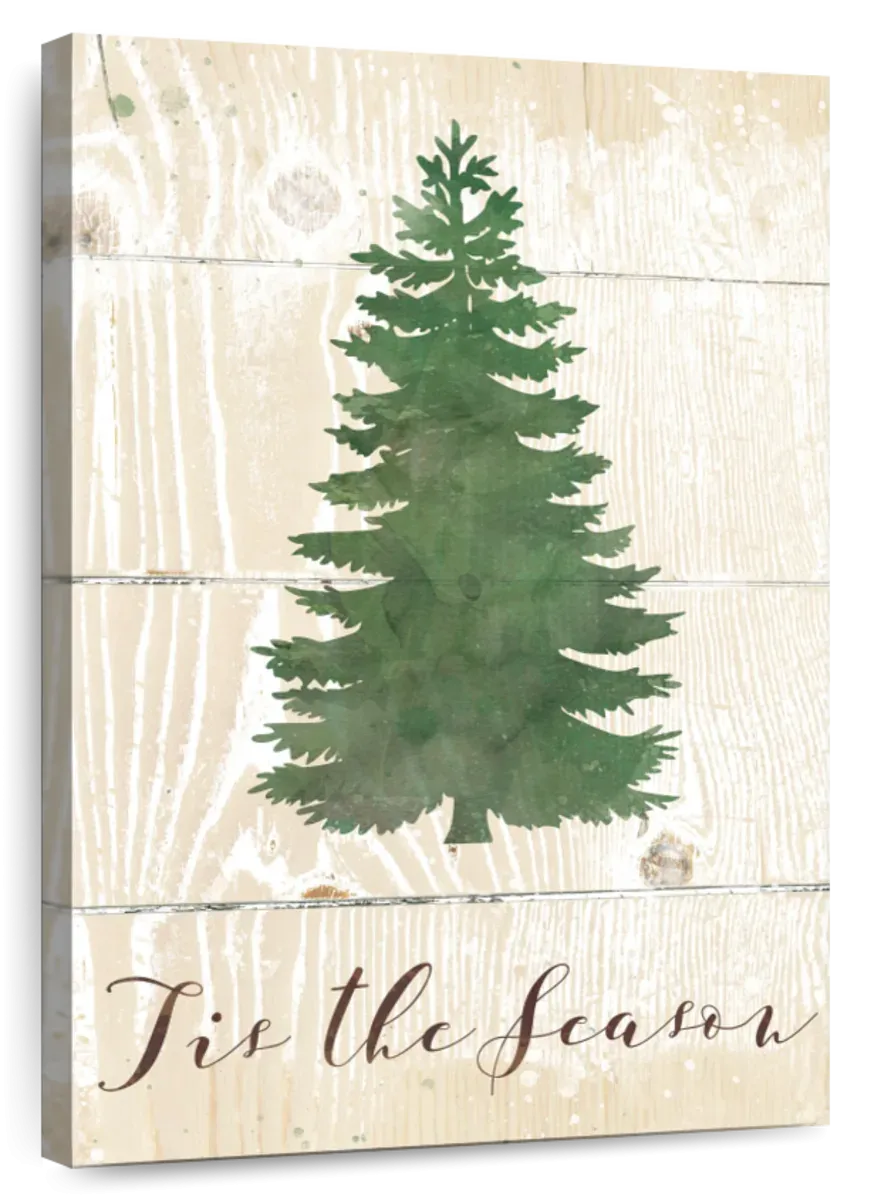 'Tis The Season Pine Wall Art