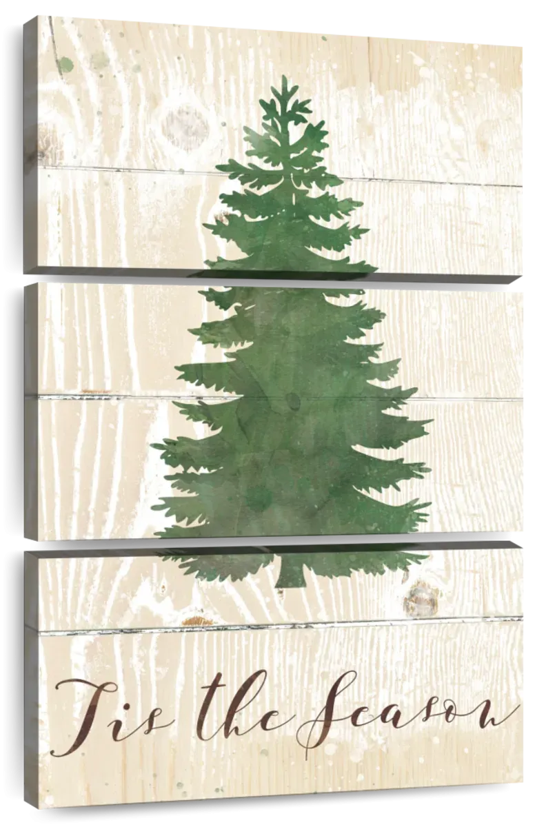 'Tis The Season Pine Wall Art