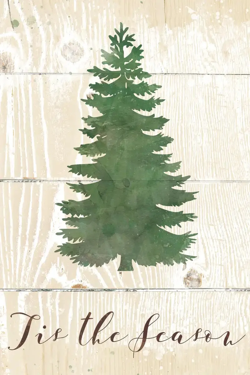 'Tis The Season Pine Wall Art