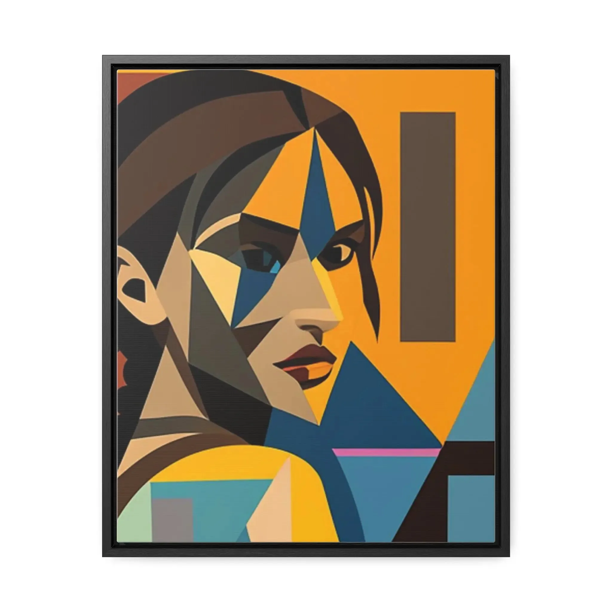 Tomb Raider Gallery Canvas Wraps, Vertical Frame