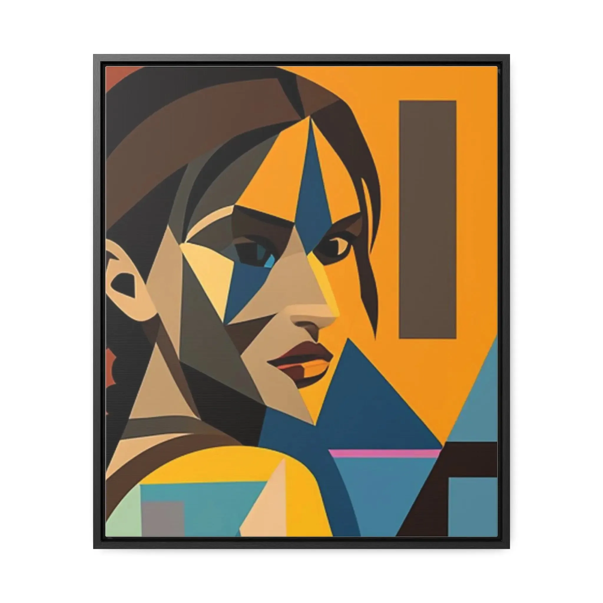 Tomb Raider Gallery Canvas Wraps, Vertical Frame