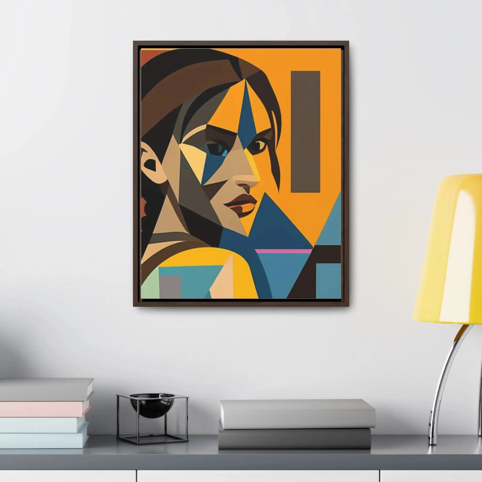 Tomb Raider Gallery Canvas Wraps, Vertical Frame