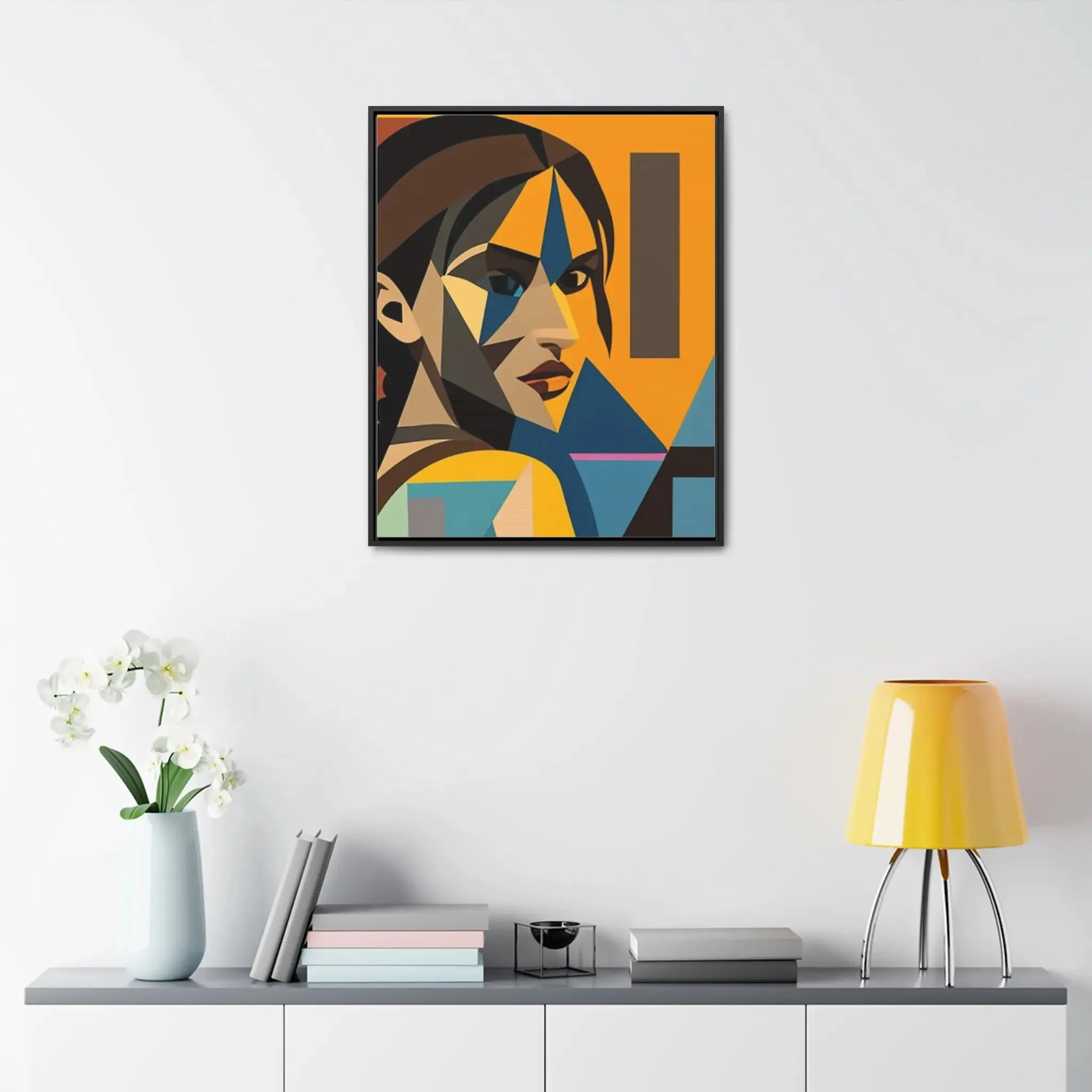 Tomb Raider Gallery Canvas Wraps, Vertical Frame