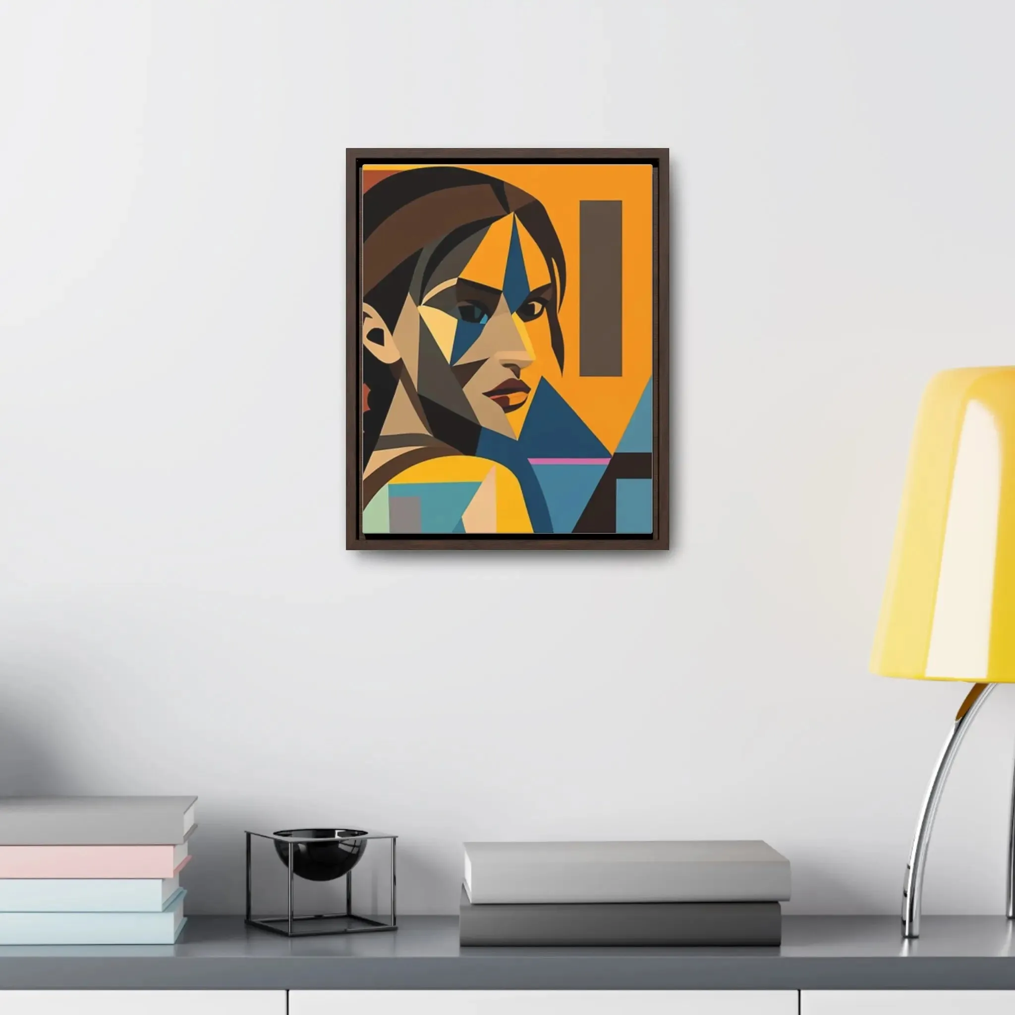 Tomb Raider Gallery Canvas Wraps, Vertical Frame