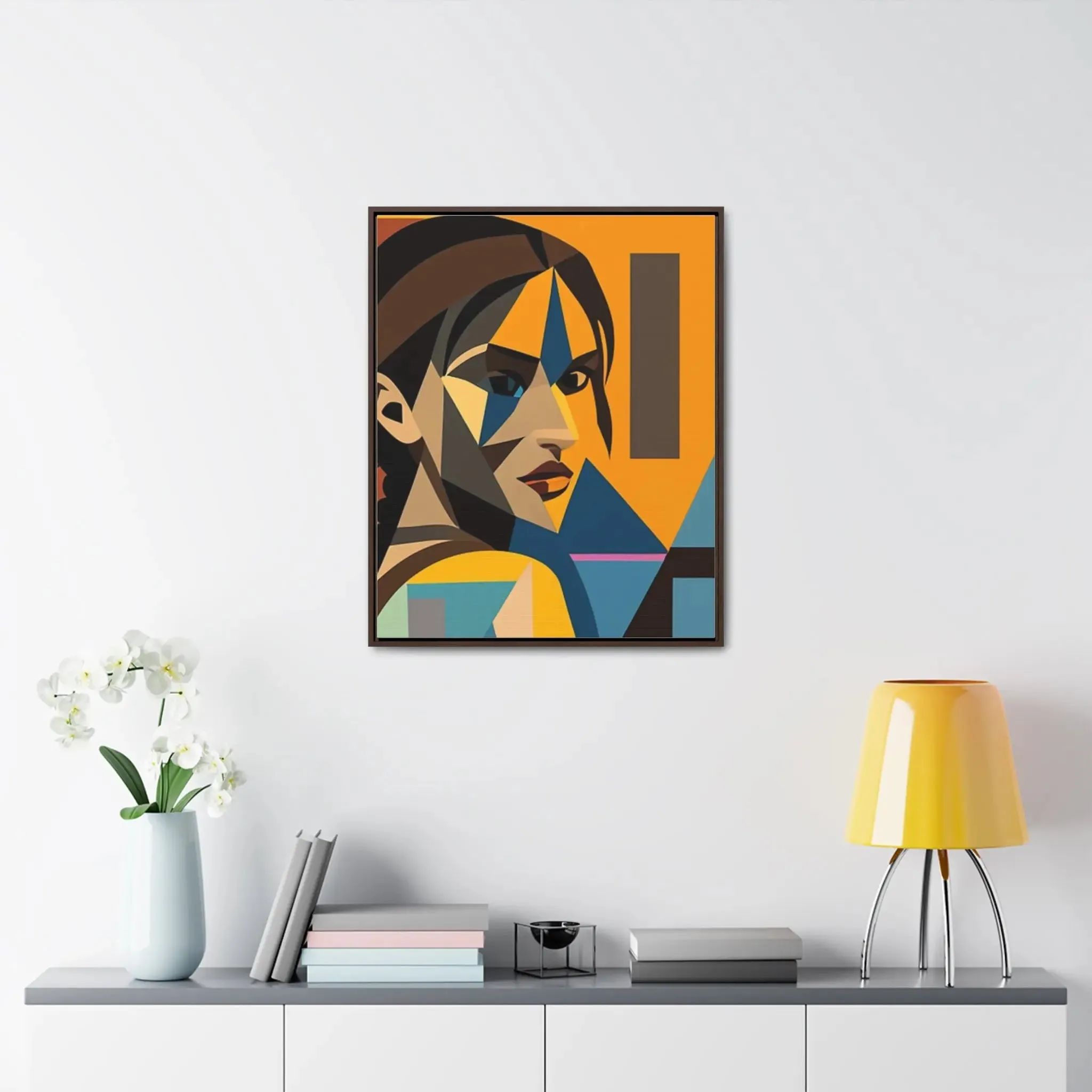 Tomb Raider Gallery Canvas Wraps, Vertical Frame