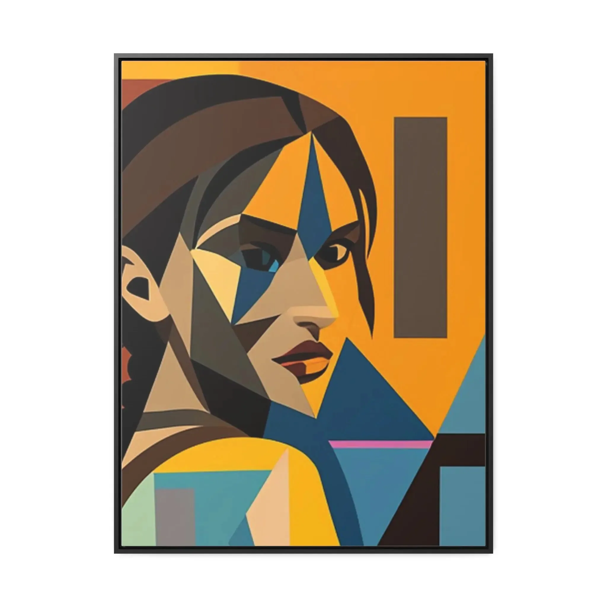 Tomb Raider Gallery Canvas Wraps, Vertical Frame