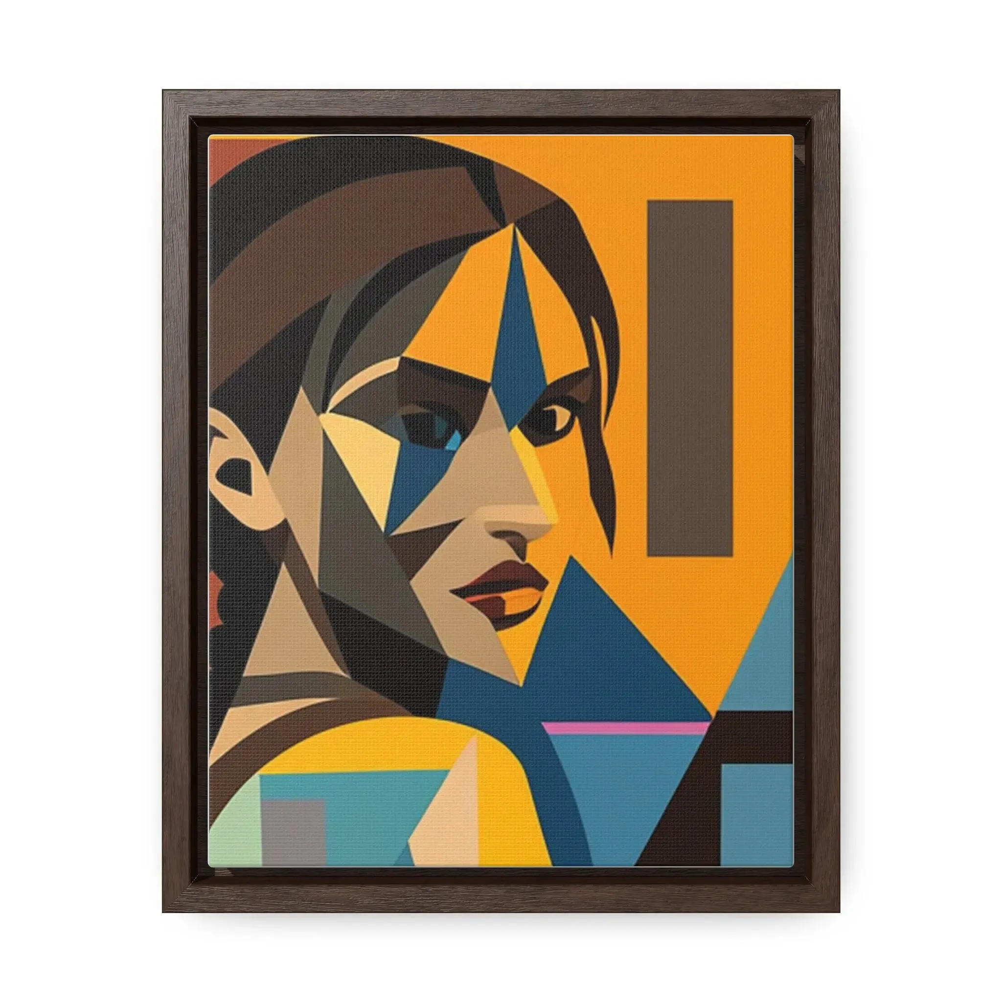 Tomb Raider Gallery Canvas Wraps, Vertical Frame