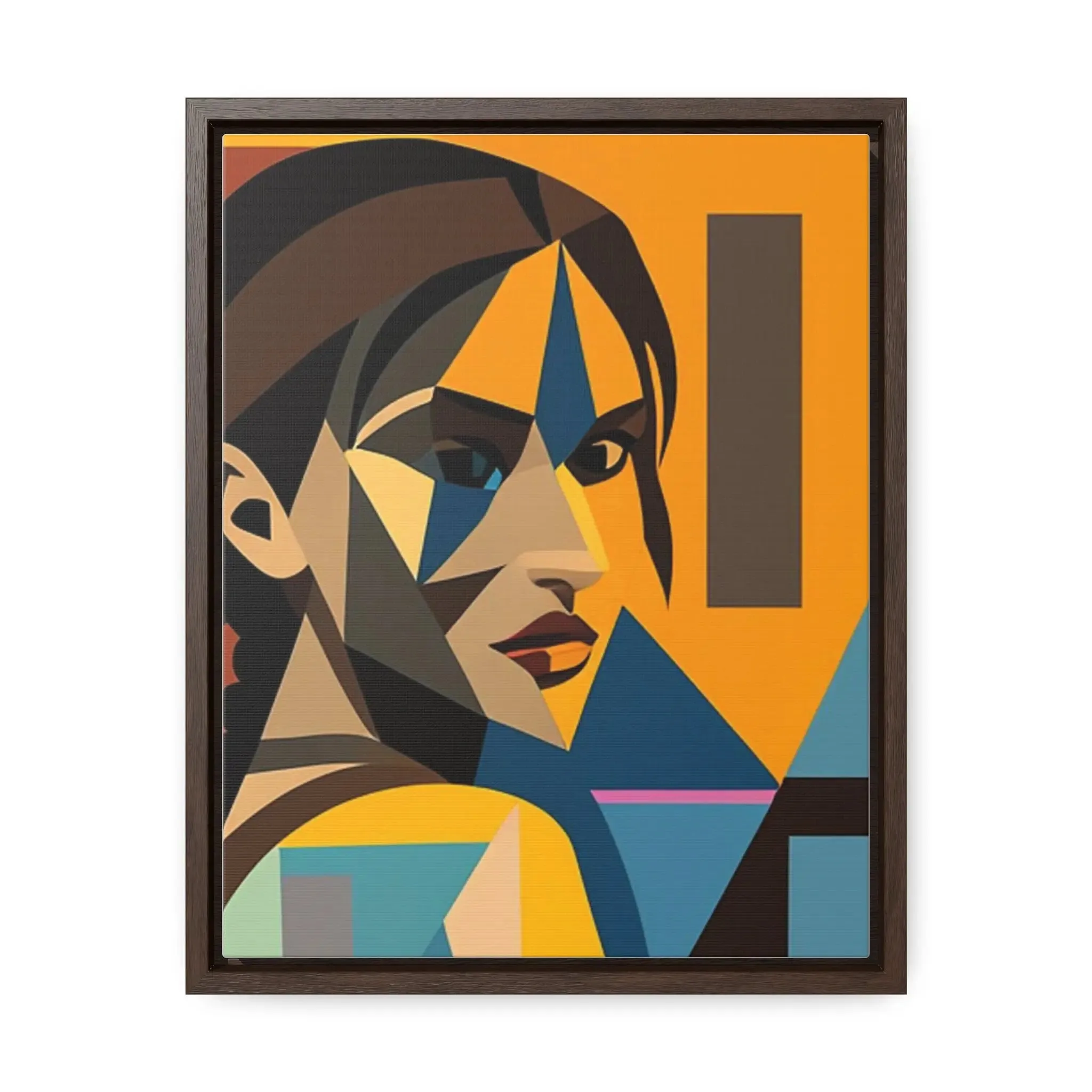 Tomb Raider Gallery Canvas Wraps, Vertical Frame