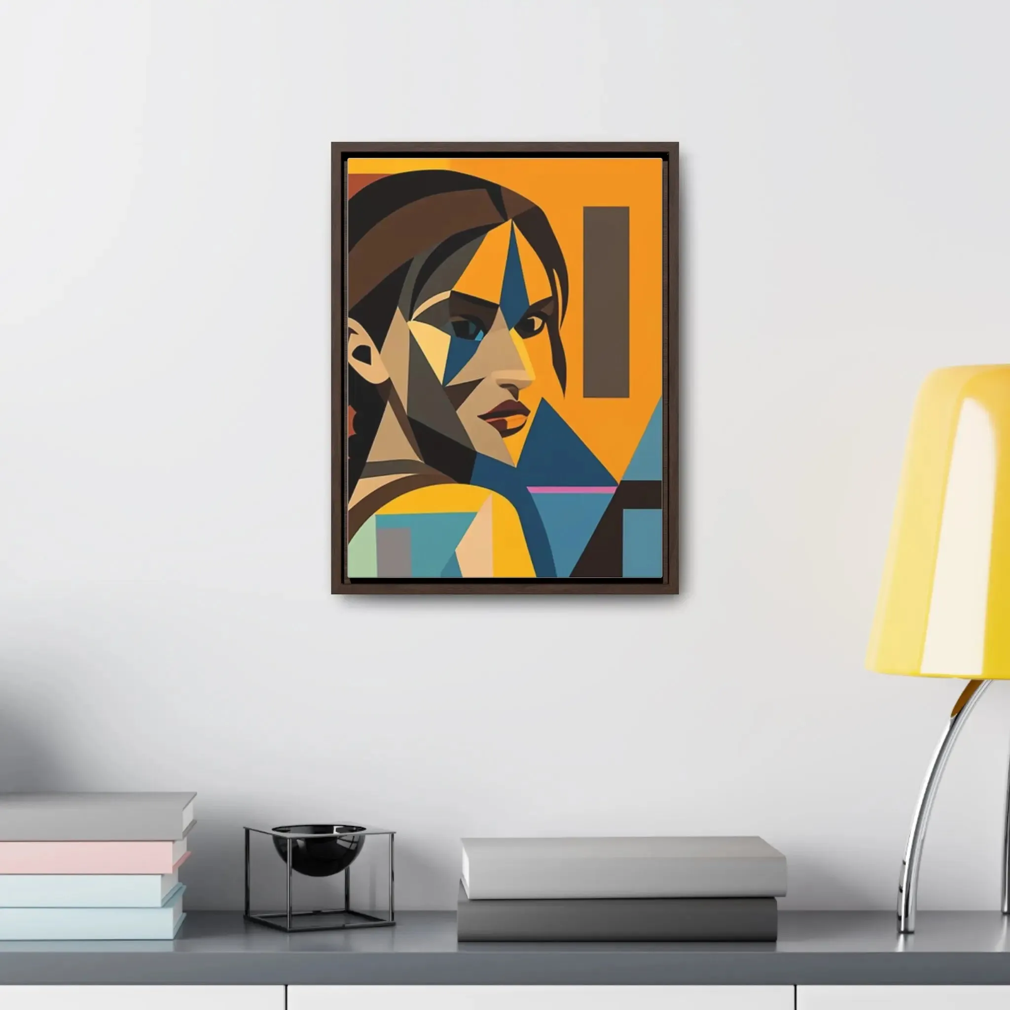 Tomb Raider Gallery Canvas Wraps, Vertical Frame