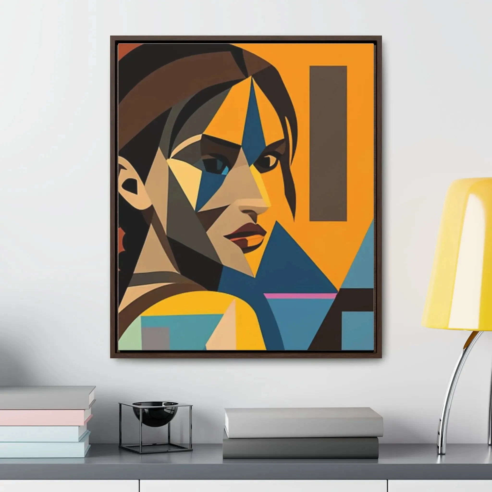 Tomb Raider Gallery Canvas Wraps, Vertical Frame