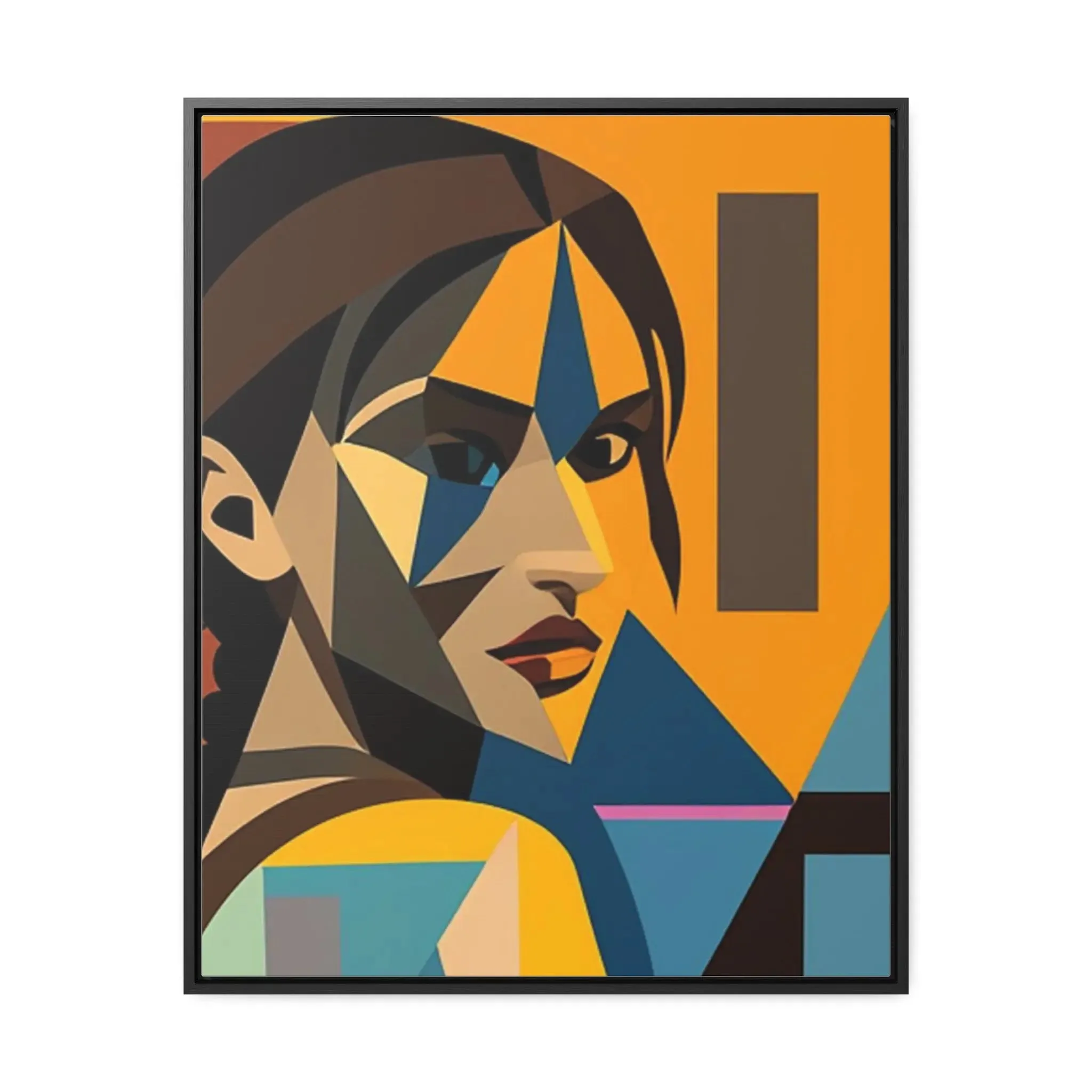 Tomb Raider Gallery Canvas Wraps, Vertical Frame