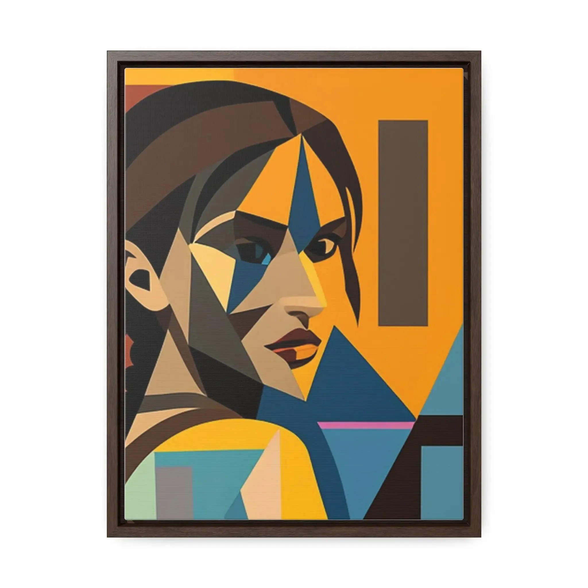 Tomb Raider Gallery Canvas Wraps, Vertical Frame