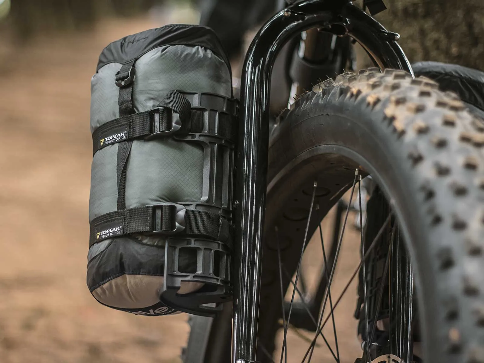 Topeak Versacage Bikepacking Mount Cage for Drybags. Mount to Frame or Forks