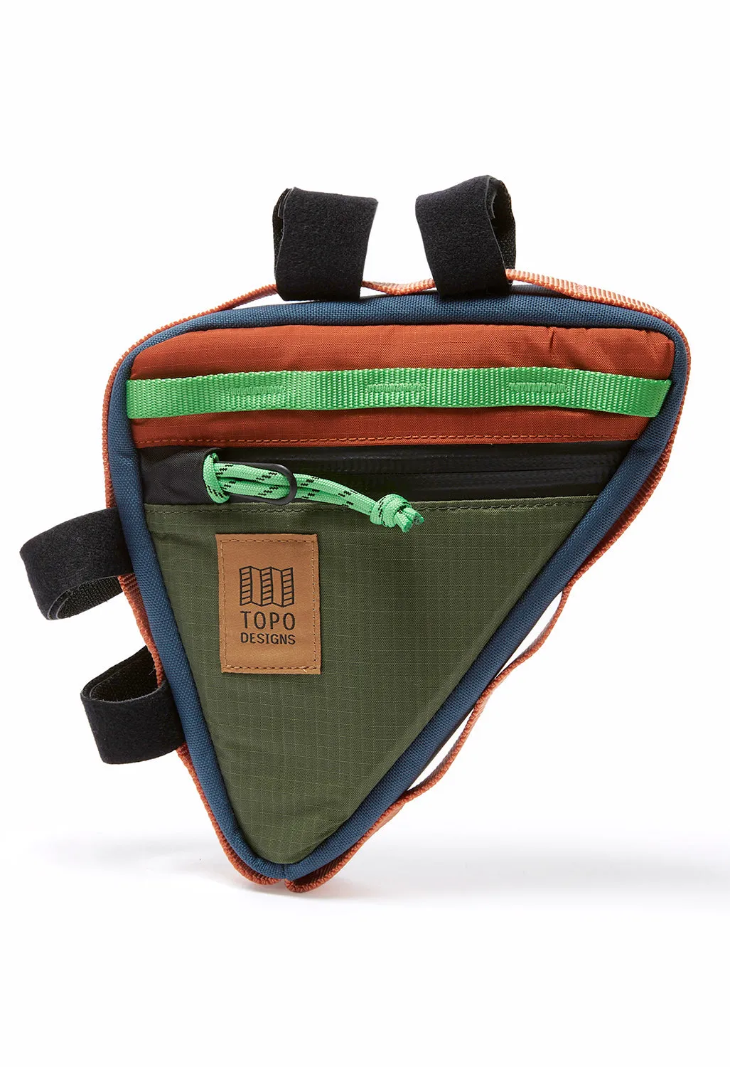 Topo Designs Frame Bike Bag - Olive / Clay