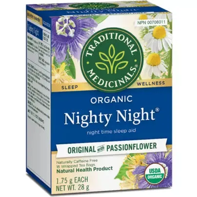 Traditional Medicinals®Nighty Night® with Passionflower Organic tea