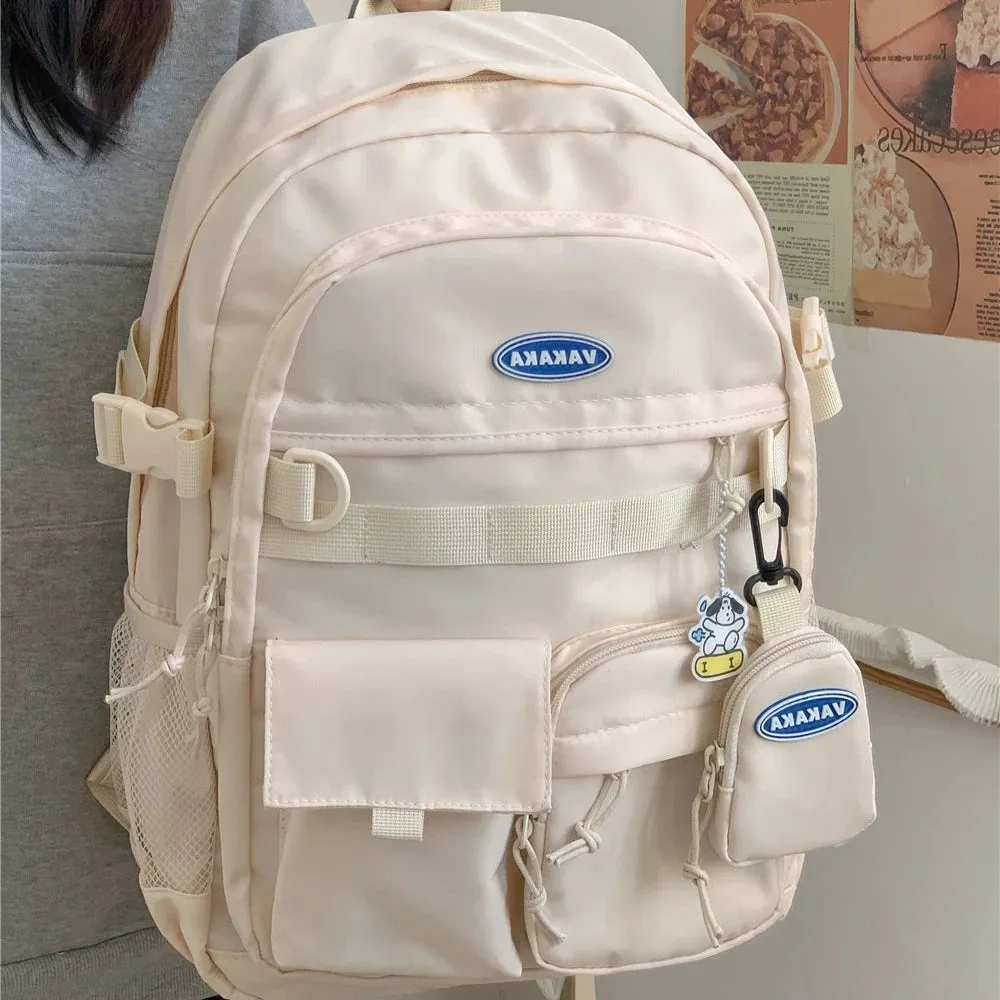 Trendy All-Match Backpack - Stylish School & Travel Bag for Students