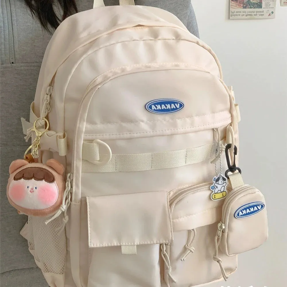 Trendy All-Match Backpack - Stylish School & Travel Bag for Students