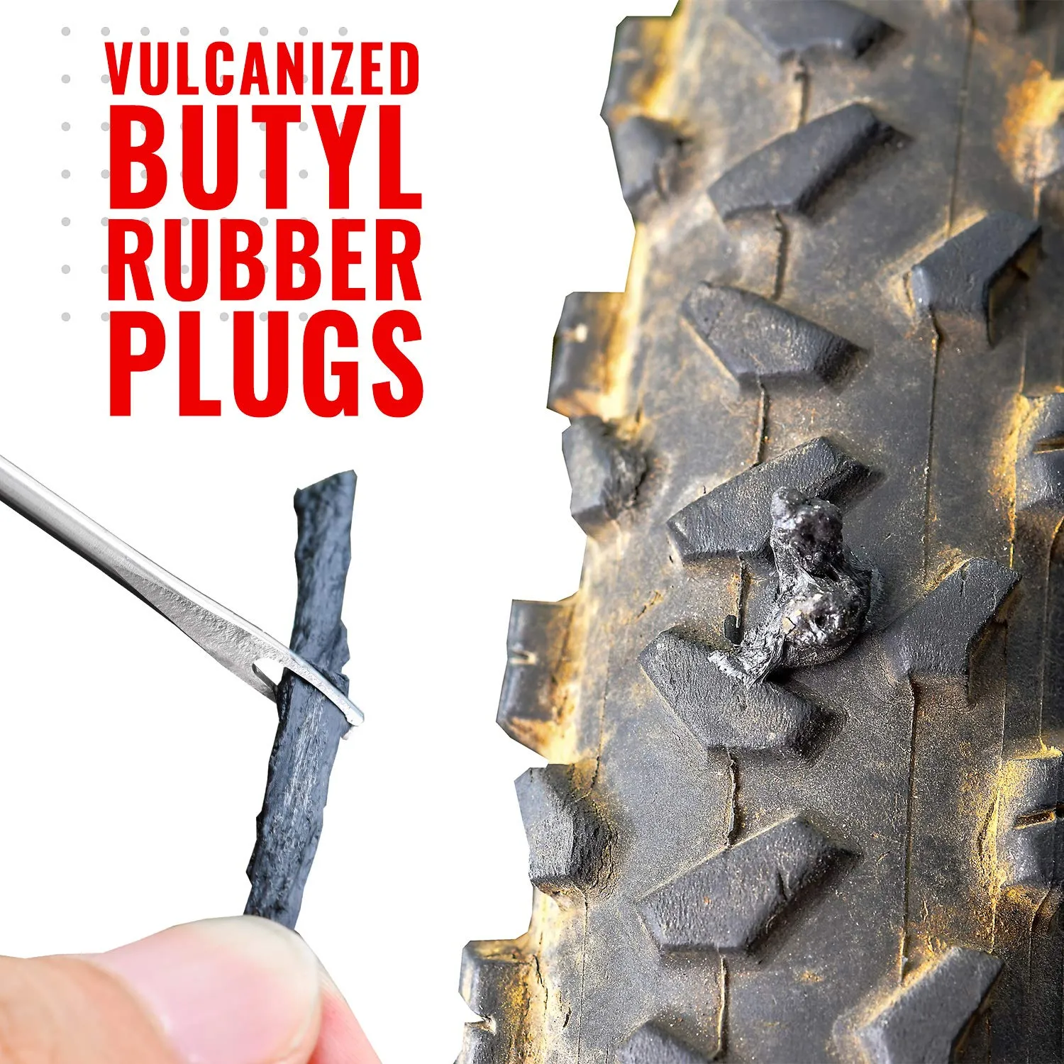 Tubeless Bike Tire Repair Kit  For Mtb And Road Bicycle Tires  Fix