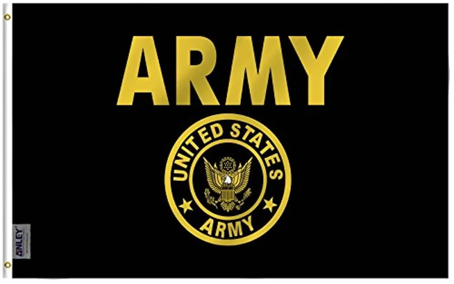 US Army Gold Crest Flag Military Polyester Flag