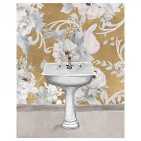 Vintage Basin Canvas Art - Print