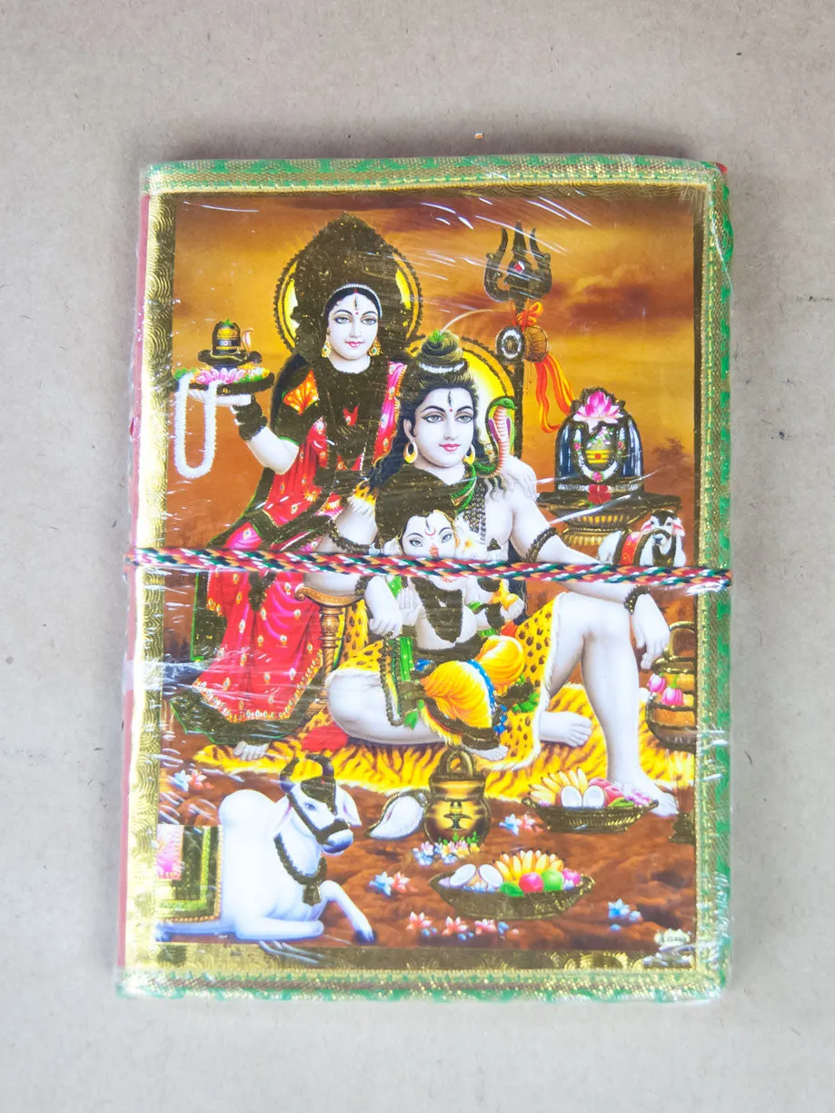 Vishnu, Parvati, Ganesha rice paper Journal