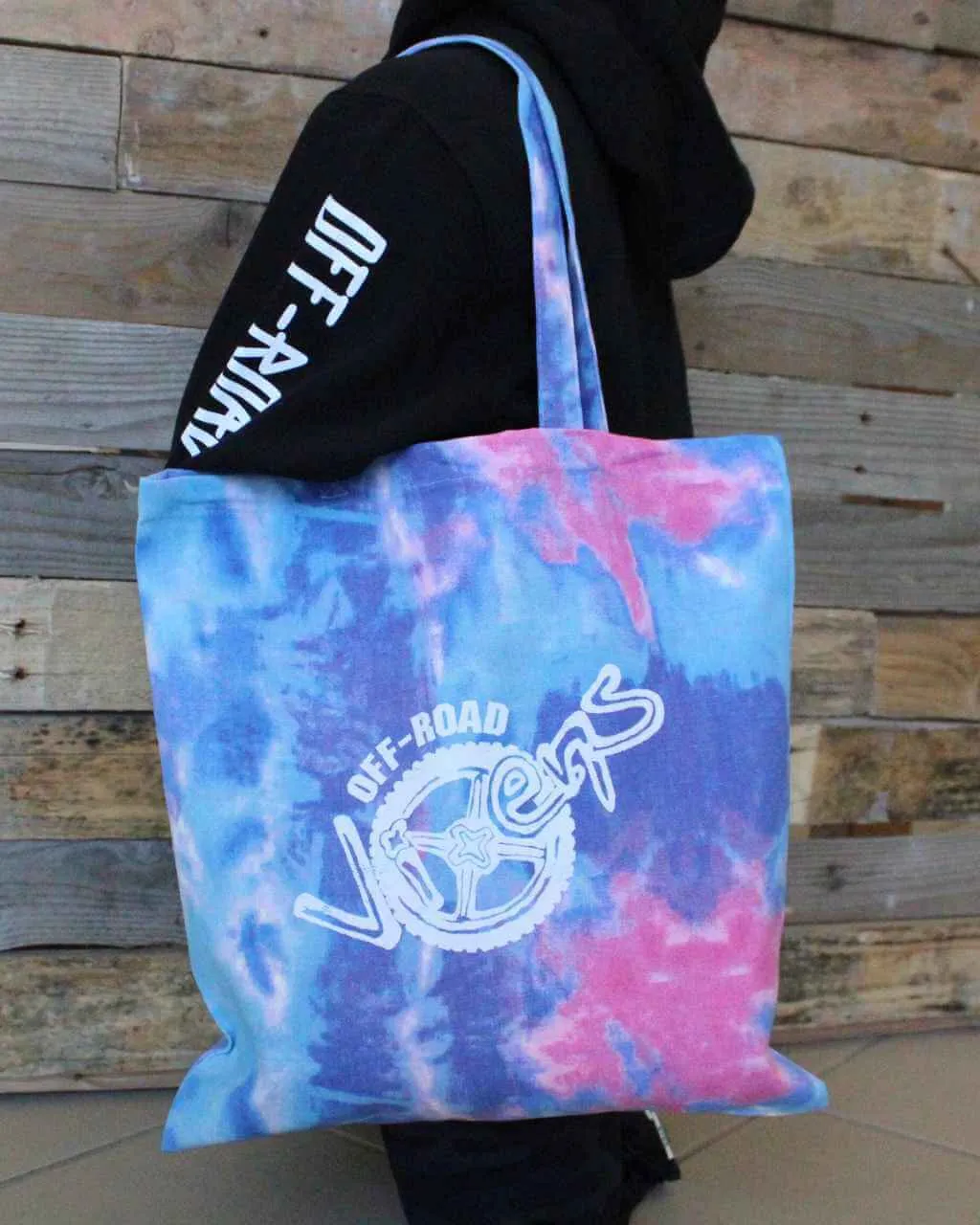 Vixen Outdoor Tie Dye Canvas Tote - Candy