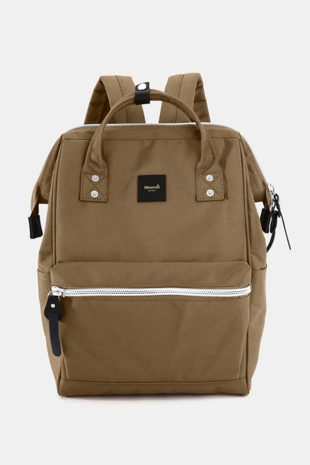 Water Resistant Canvas Backpack Bag with Side Pockets