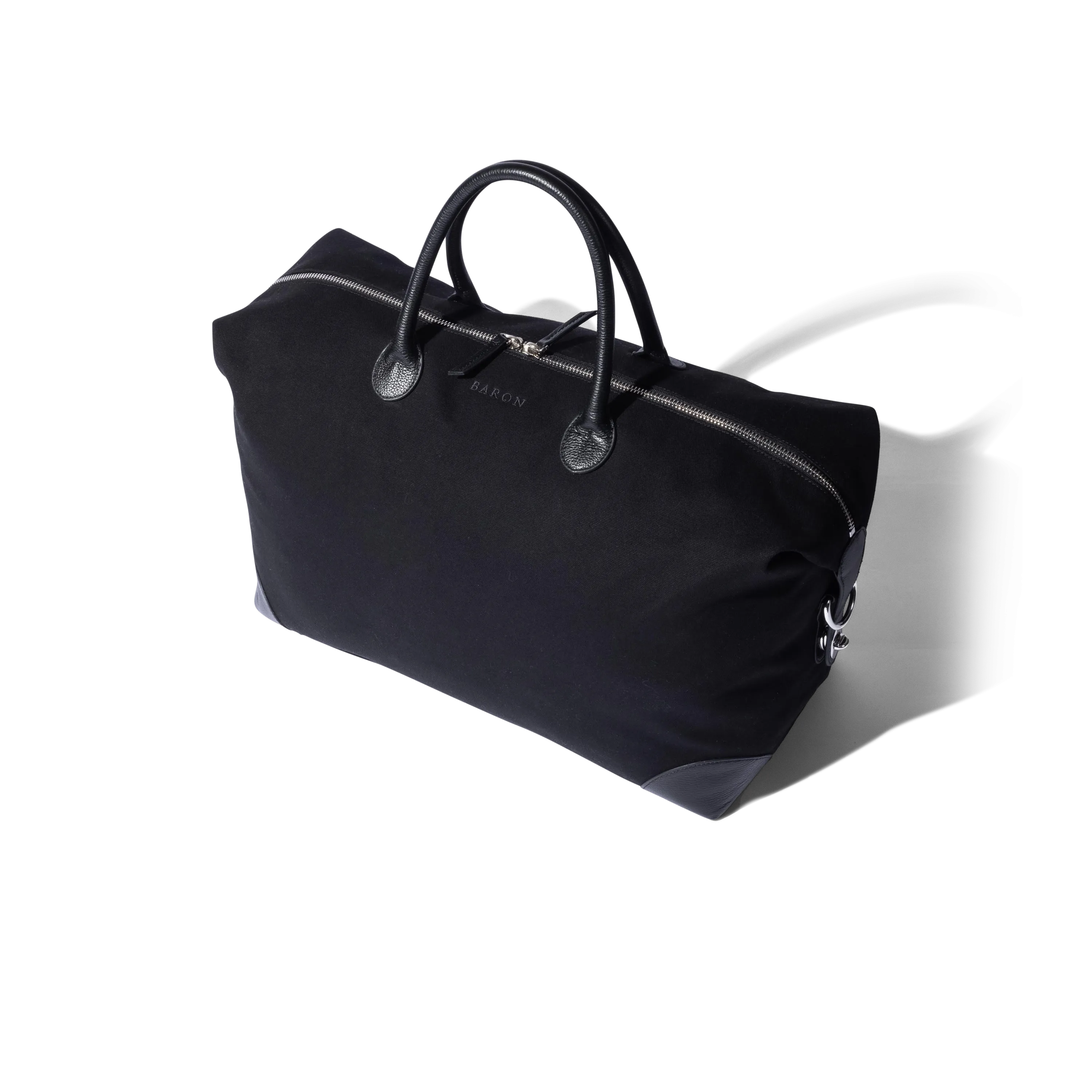 Weekend Bag in Black Canvas