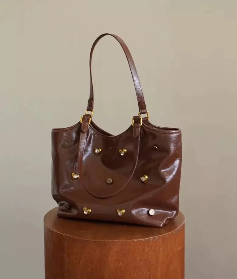 WEEKEND cowhide tote bag