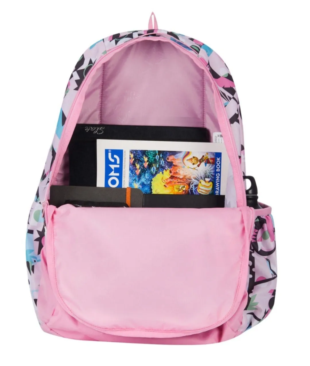 Wildcraft wiki-2 faunna pink school backpack | school bag