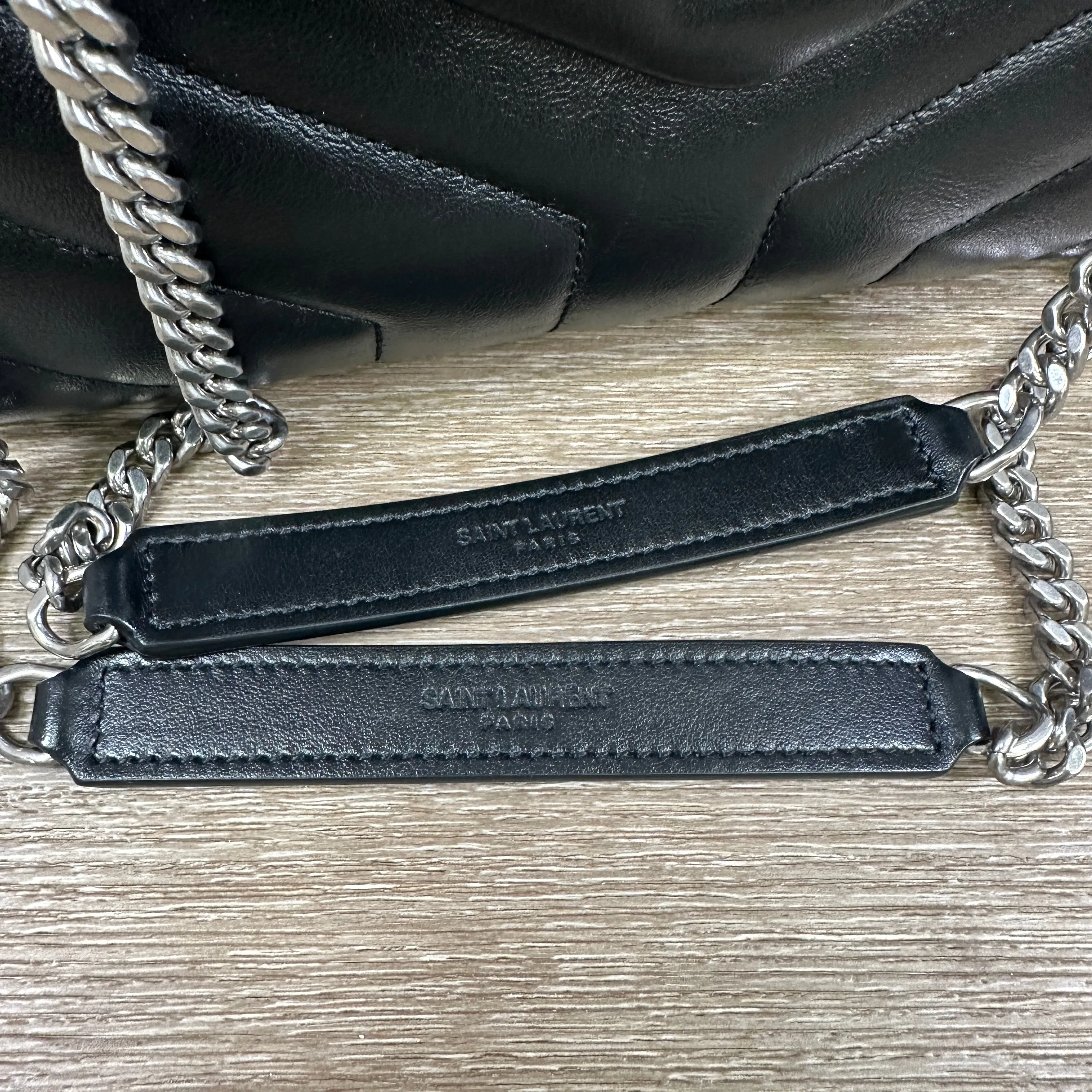 YSL Loulou Small Chain Bag in Quilted "Y" Leather