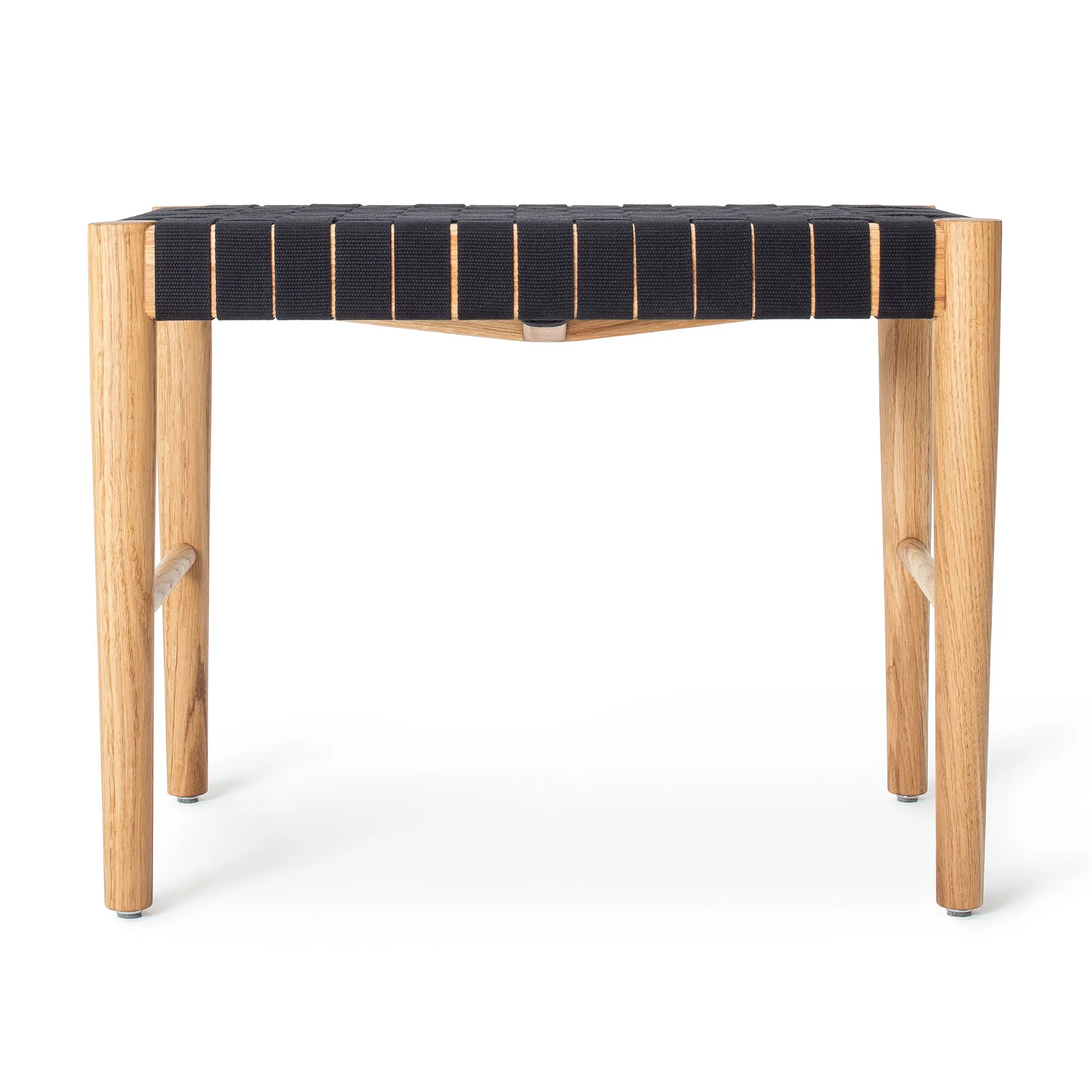 Zenica Stool [Natural Oiled Oak & Black]