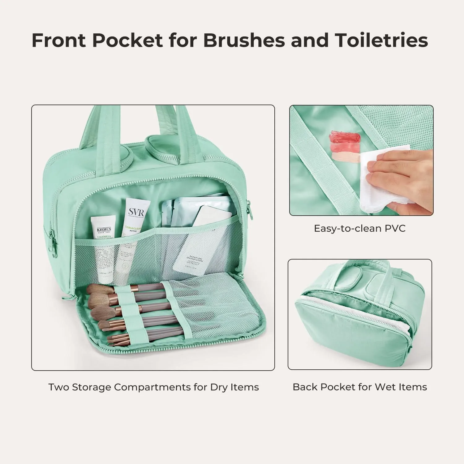 Zora Spacesaver 4-in-1 Toiletry Bag