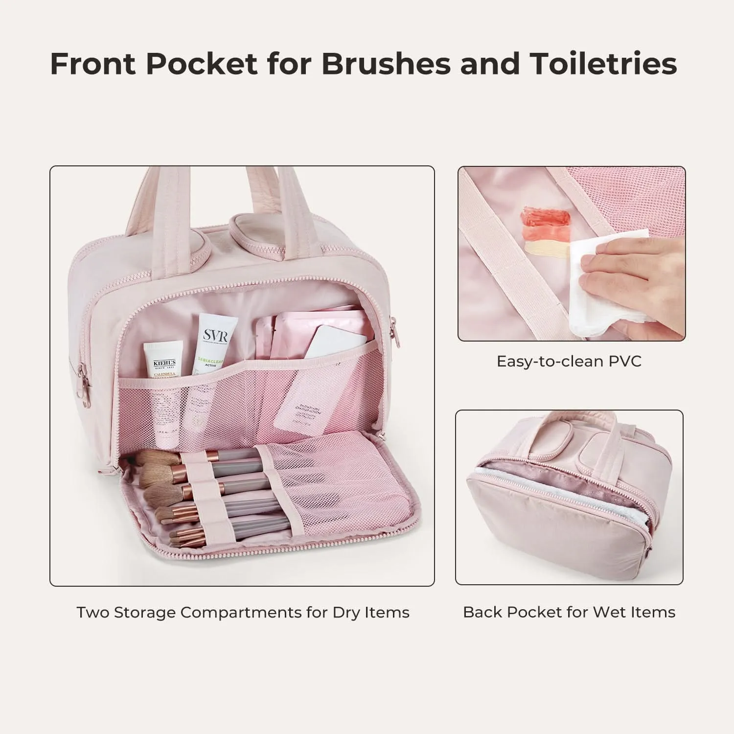 Zora Spacesaver 4-in-1 Toiletry Bag