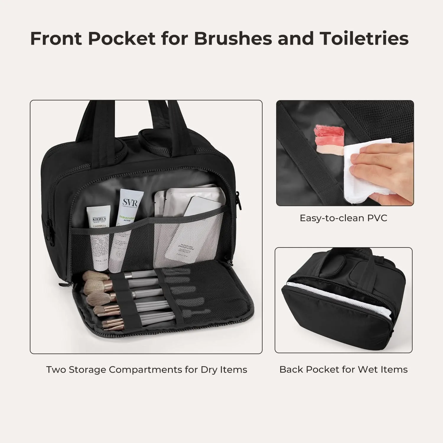 Zora Spacesaver 4-in-1 Toiletry Bag